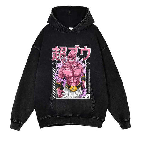 Harajuku Cotton Streetwear Pullover Japanese Anime Graphic Printed Hoodies Men Hip Hop Washed Sweatshirt 2023 Vintage Hoodie, everythinganimee