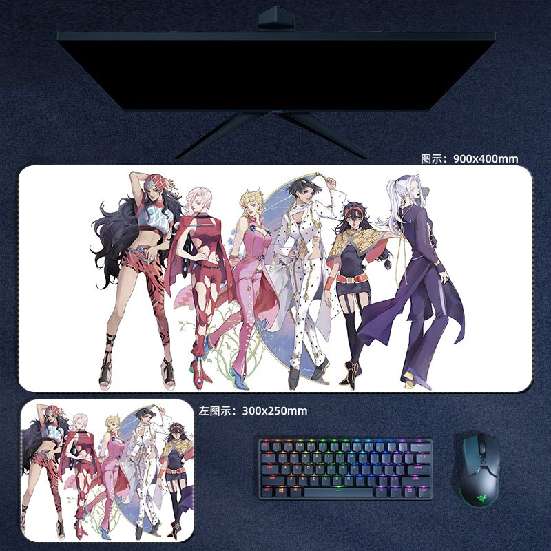 This mousepad captures the magic of JoJo's Bizarre Adventure. Want more merch? We’ve got it all—check out our anime store now with free shipping!