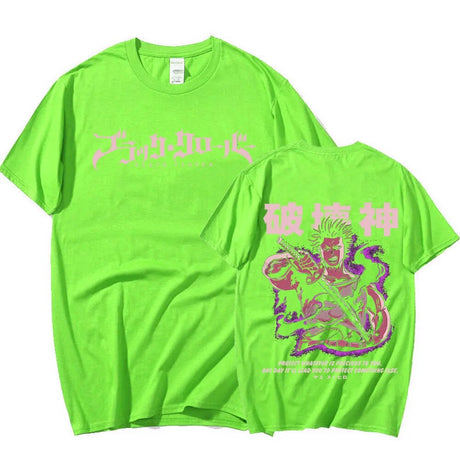 This shirt embodies the spirit of adventure in the world of Black Clover. If you are looking for more Black Clover Merch, We have it all!| Check out all our Anime Merch now!