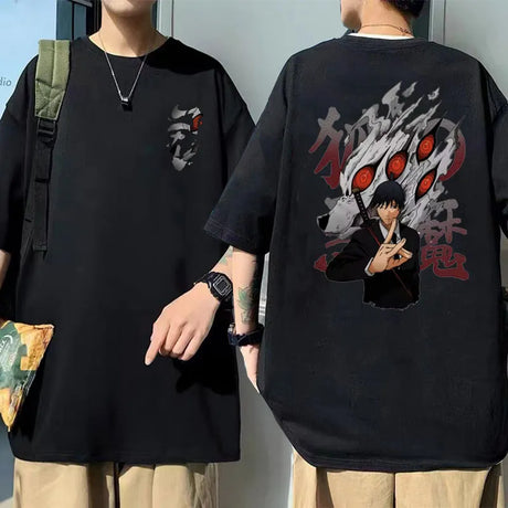 This shirt embodies the spirit of adventure in the world of Chainsaw Man. If you are looking for more Chainsaw Man Merch, We have it all!| Check out all our Anime Merch now!