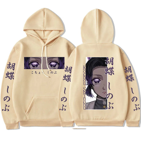 Experience the Elegance Shinobu Kochou with our Demon Slayer Hoodie! | If you are looking for more Demon Slayer Merch, We have it all! | Check out all our Anime Merch now!