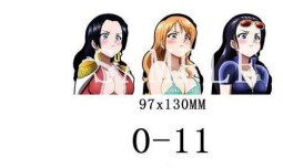 One Piece 3D Stickers