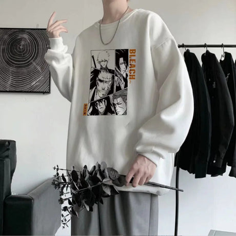 This Sweatshirt embodies the spirit of adventure in the world of Bleach . If you are looking for more Bleach Merch, We have it all! | Check out all our Anime Merch now!