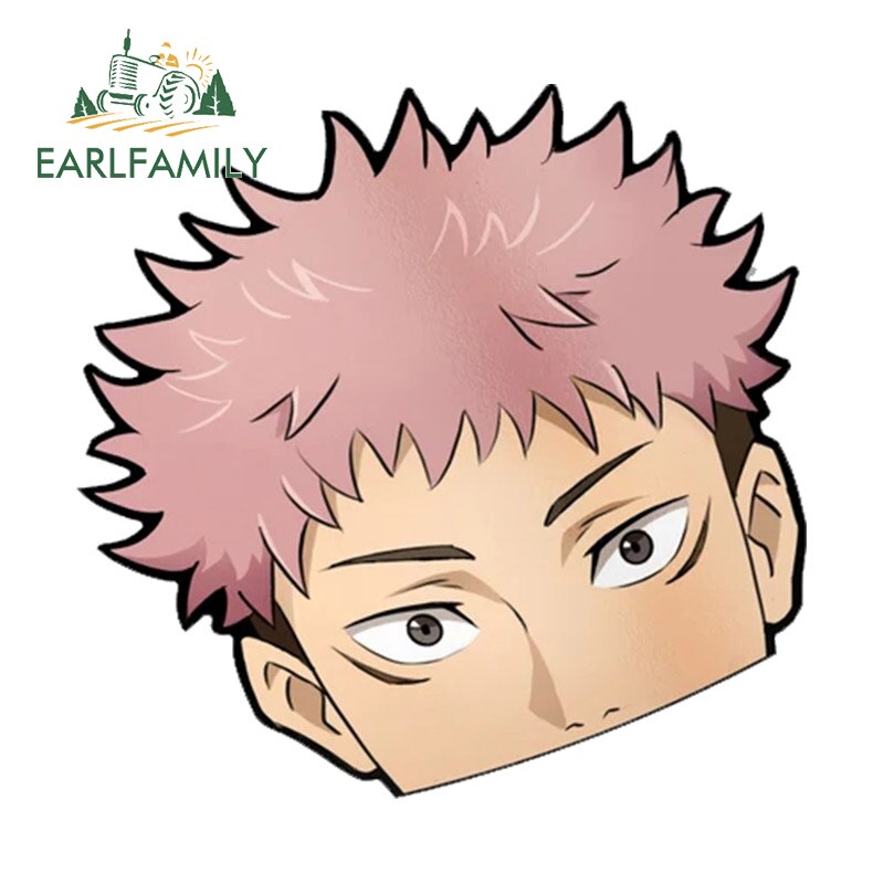 Itadori Yuji Jujutsu Kaisen Peeker Sticker