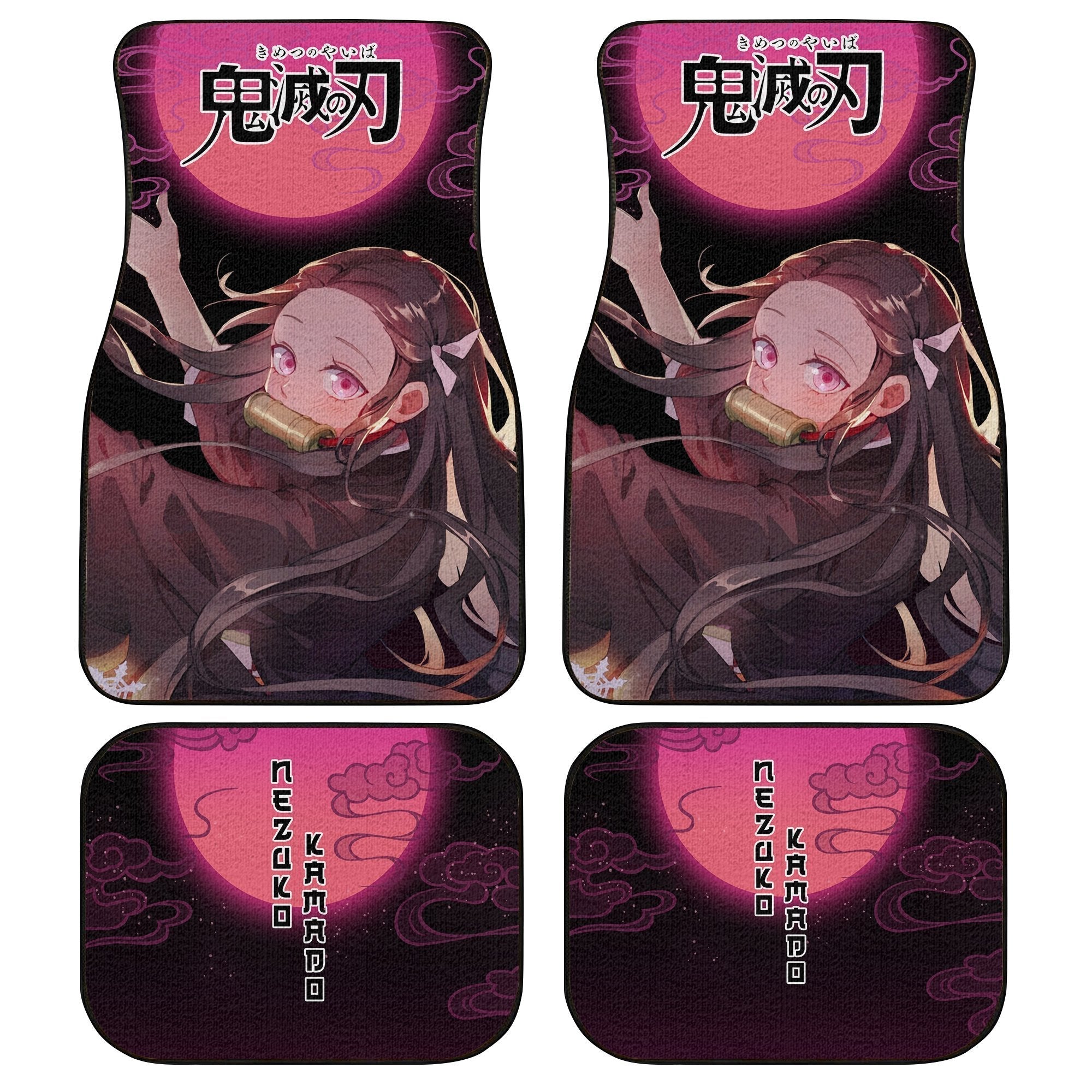 Demon Slayer Car Mats Set