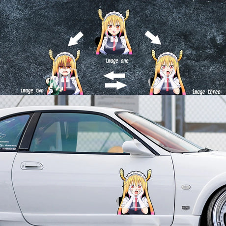 Each sticker shows to depict Tohru in motion, creating a immersive visual effect. If you are looking for more Dragon Maid Merch, We have it all!| Check out all our Anime Merch now!