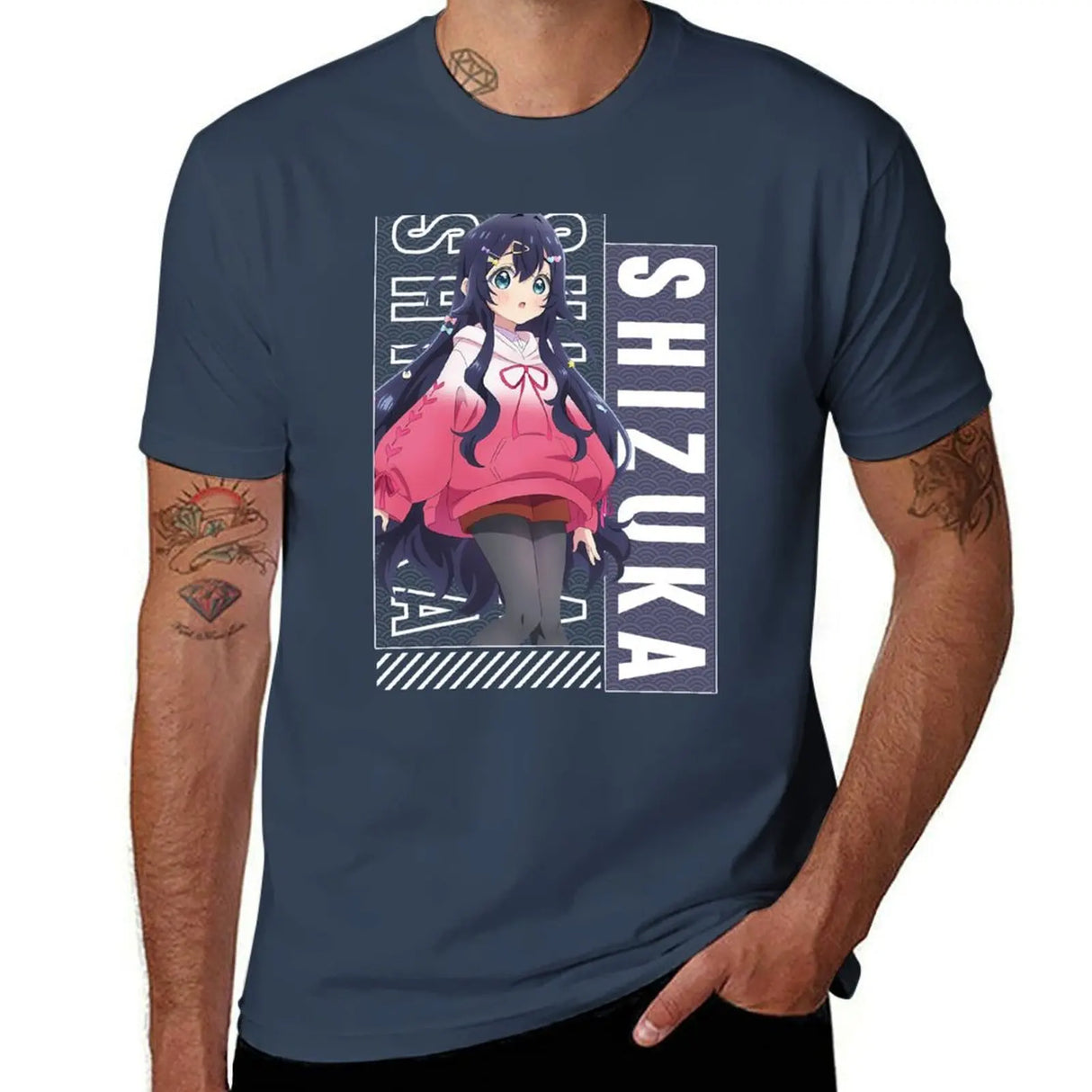 Here at Everythinganimee we only have the best shirts in the world! Unleash your inner cuteness with the Shizuka Tee, featuring an iconic, vibrant design from The 100 Girlfriends that anime fans will instantly recognize.