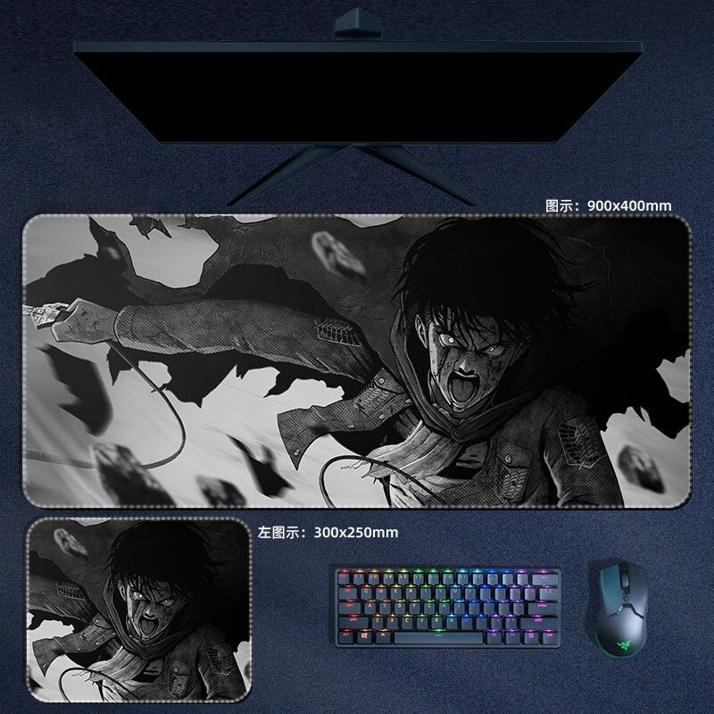 This mousepad captures the magic of  Attack On Titan. Want more Attack On Titan merch? We’ve got it all—check out our anime store now with free shipping!