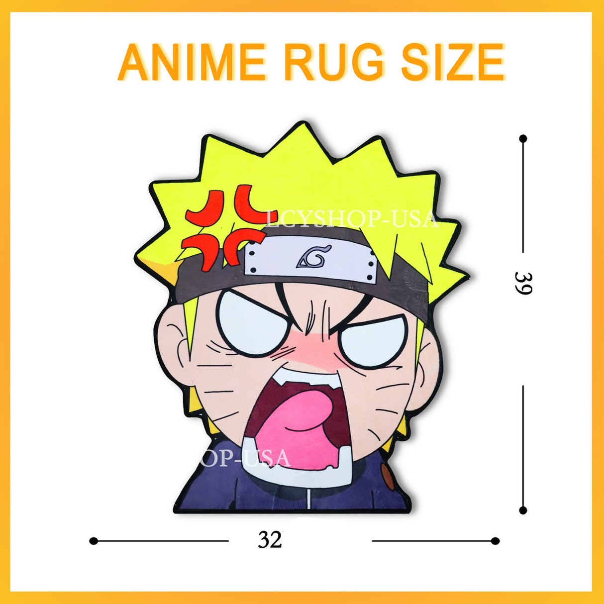 Naruto Uzumaki Premium Rug