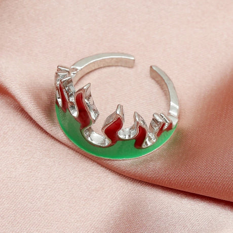 The intricate details on the rings capture the essence of Kyojuro Rengoku's. If you are looking for more Demon Slayer Merch, We have it all! | Check out all our Anime Merch now!