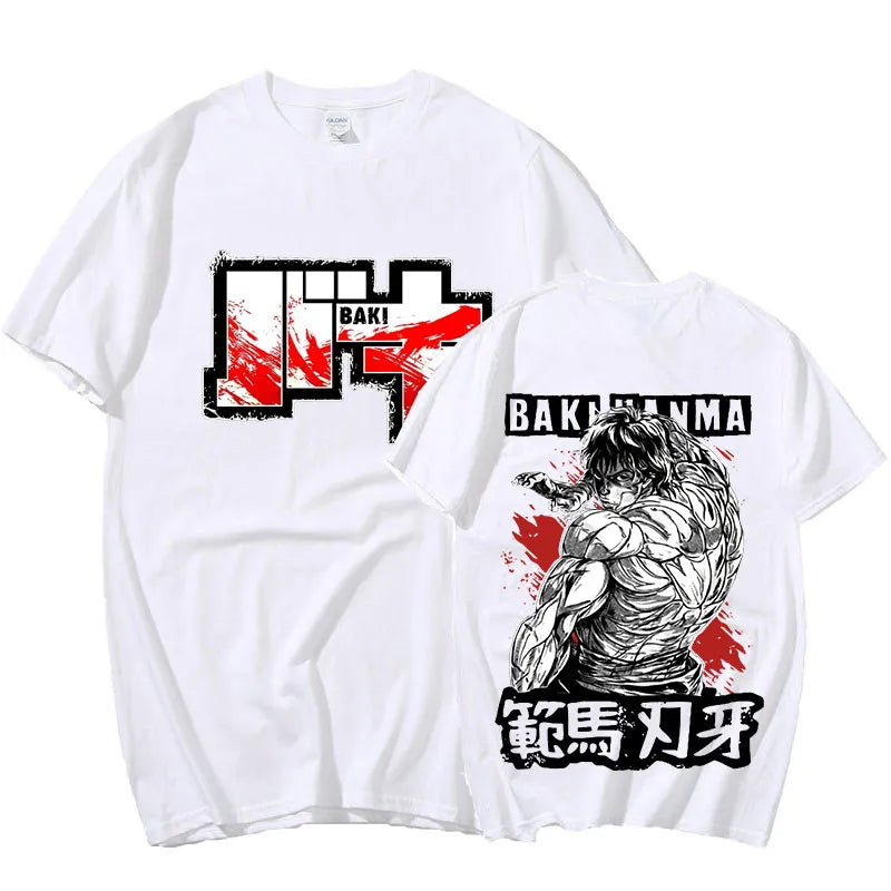 You can proudly display your love for this legendary with our exclusive Baki T-Shirt! If you are looking for more Baki  Merch, We have it all!| Check out all our Anime Merch now!