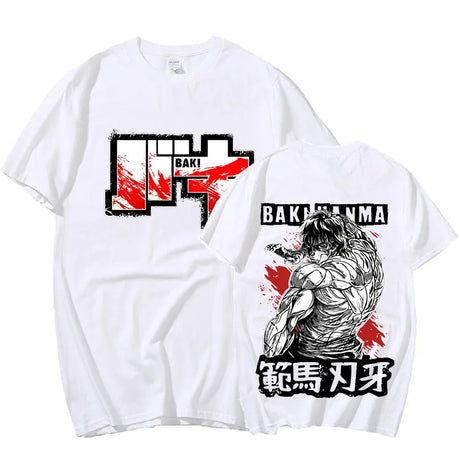 You can proudly display your love for this legendary with our exclusive Baki T-Shirt! If you are looking for more Baki  Merch, We have it all!| Check out all our Anime Merch now!