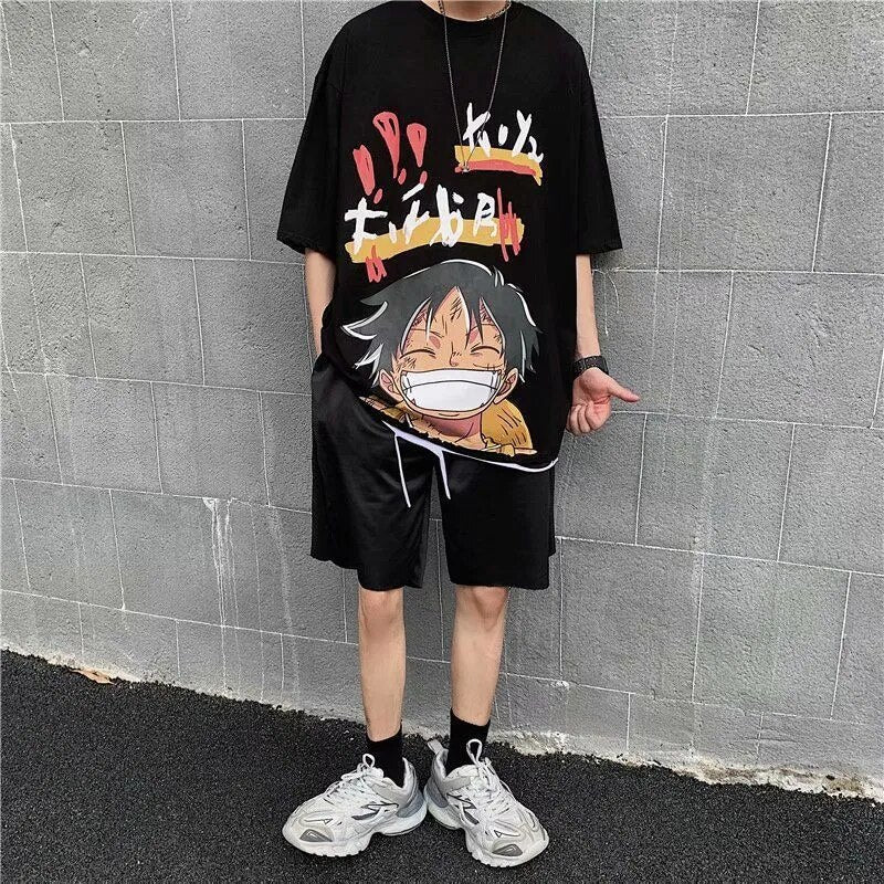 This tee captures the magic of Monkey D. Luffy. If you're looking for more One Piece merch, we have it all! Check out our anime merch now—free shipping!