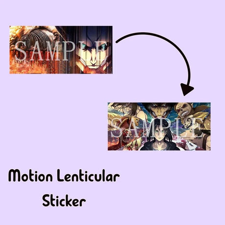 This sticker brings the spirit of Eren to life with its dynamic 3D motion. | If you are looking for more Attack on Titan Merch, We have it all! | Check out all our Anime Merch now!