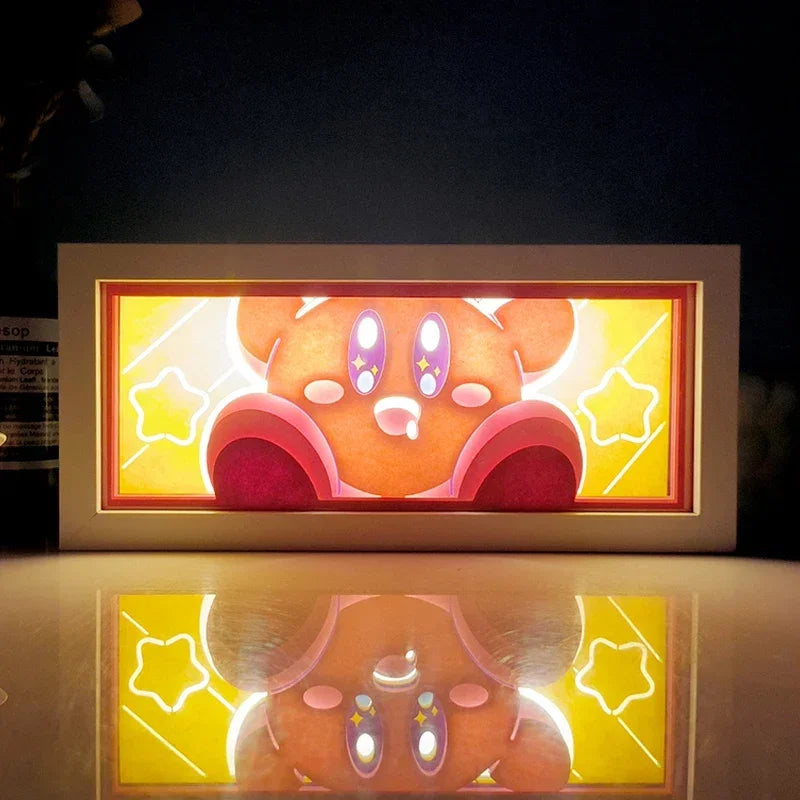 Delight in this Light Box featuring Kirby, showcasing his colorful charm. | If you are looking for more Kirby Merch, We have it all! | Check out all our Anime Merch now.