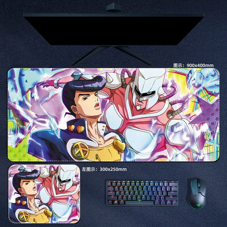 This mousepad captures the magic of JoJo's Bizarre Adventure. Want more merch? We’ve got it all—check out our anime store now with free shipping!