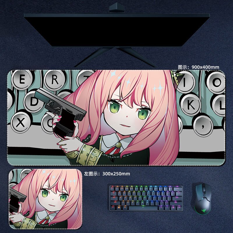 Kawaii Spy X Family Mouse Pads