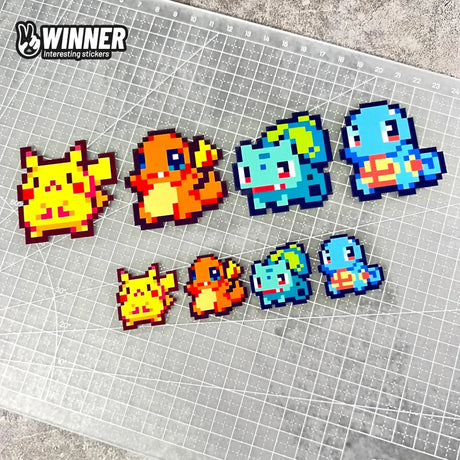 Gotta Catch ’Em All! These stickers are delightful way to express your love Pokemon. If you are looking for more Pokemon Merch, We have it all! | Check out all our Anime Merch now!