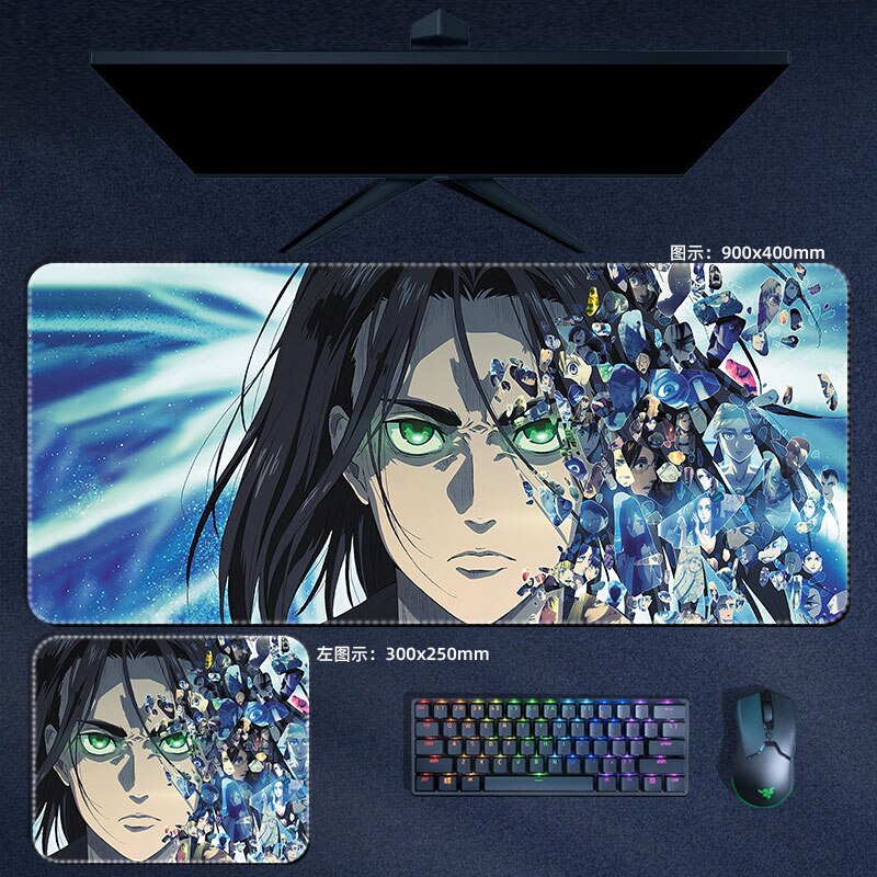 This mousepad captures the magic of  Attack On Titan. Want more Attack On Titan merch? We’ve got it all—check out our anime store now with free shipping!