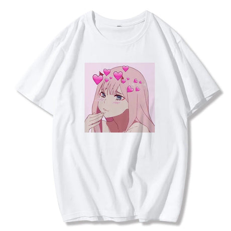 This tee adorned with a unique anime girl character print, rendered in charming kawaii art style. If you are looking for more Anime Merch, We have it all! | Check out all our Anime Merch now!