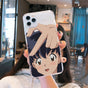 Hot Japan Anime Inuyasha Higurash Phone Case For iPhone 14 13 12 11 Pro Max Mini X XS XR Fundas Coque For iPhone 7 8 Plus Cover, everythinganimee