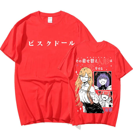 This shirts captures the magic of Marin. If you're looking for more My Dress Up Darling merch, we have it all! Check out our anime merch now—free shipping!