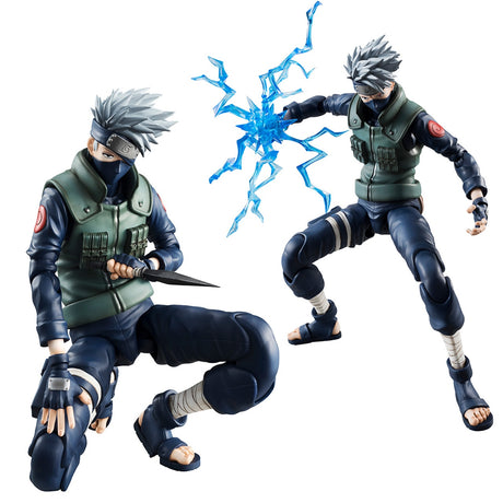 See Kakashi's figurine, ready in action with his iconic Lightning Blade. | If you are looking for more Naruto Merch, We have it all! | Check out all our Anime Merch now!