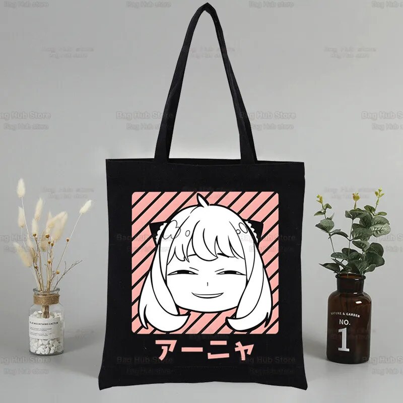 This canvas bag is a labor of love, to capture love of your anime characters. If you are looking for more Spy X Family  Merch, We have it all! | Check out all our Anime Merch now!