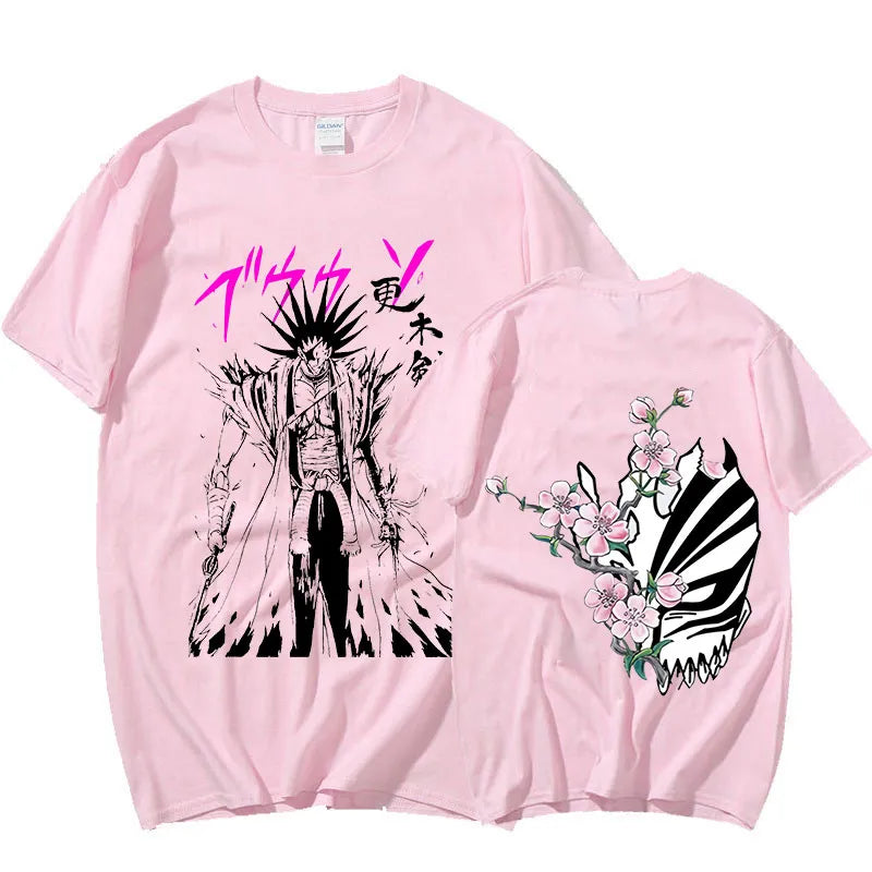 Step into the world of spiritual battles with our Bleach Kenpachi Zaraki T-Shirt If you are looking for more Bleach Merch, We have it all!| Check out all our Anime Merch now!