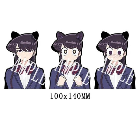 This sticker brings the character of Komi Shouko to life in a unique & interactive way. If you are looking for more Komi Merch, We have it all! | Check out all our Anime Merch now!