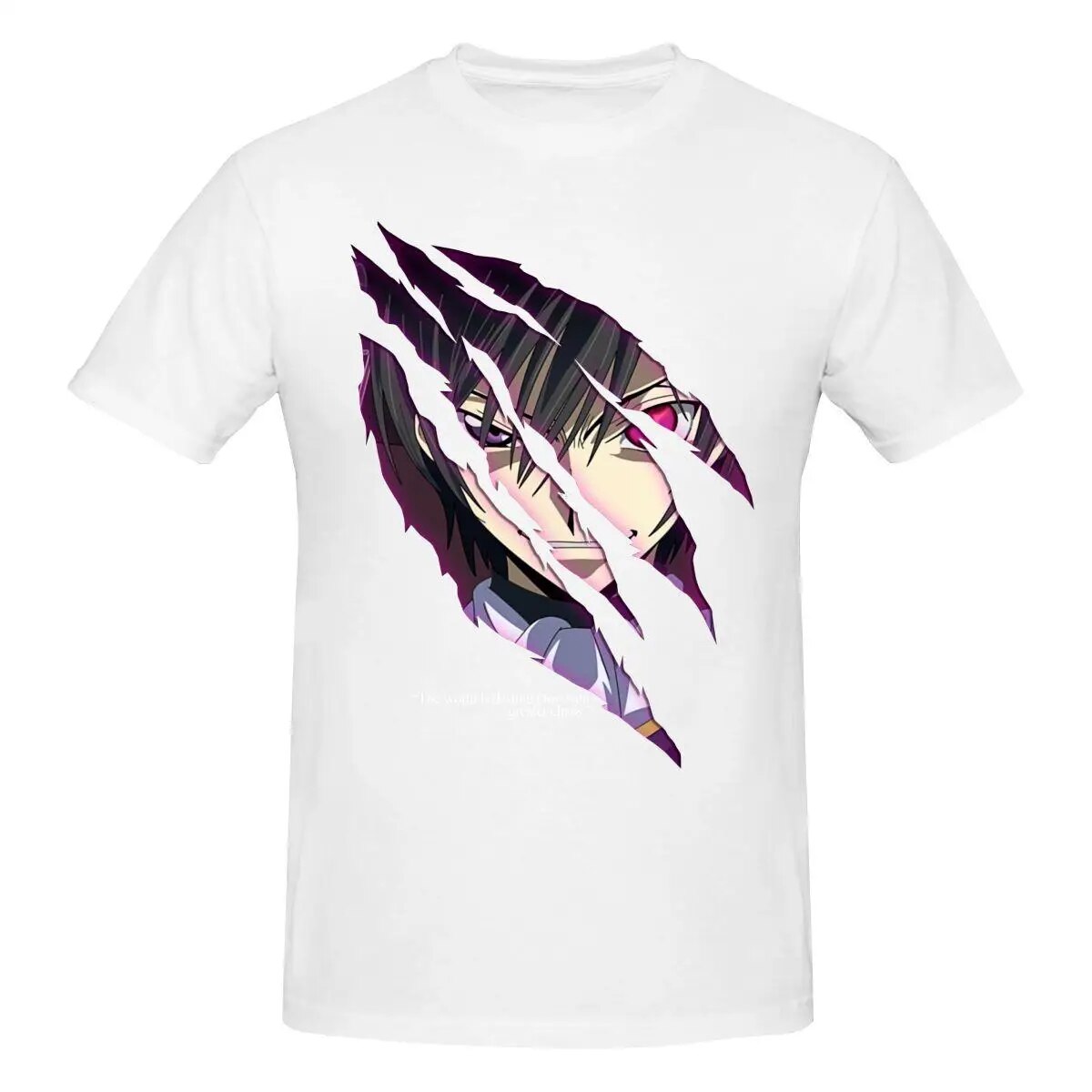 Immerse yourself in the cool and amazing style with our Lelouch T-Shirt | If you are looking for more Code Geass Merch, We have it all! | Check out all our Anime Merch now!