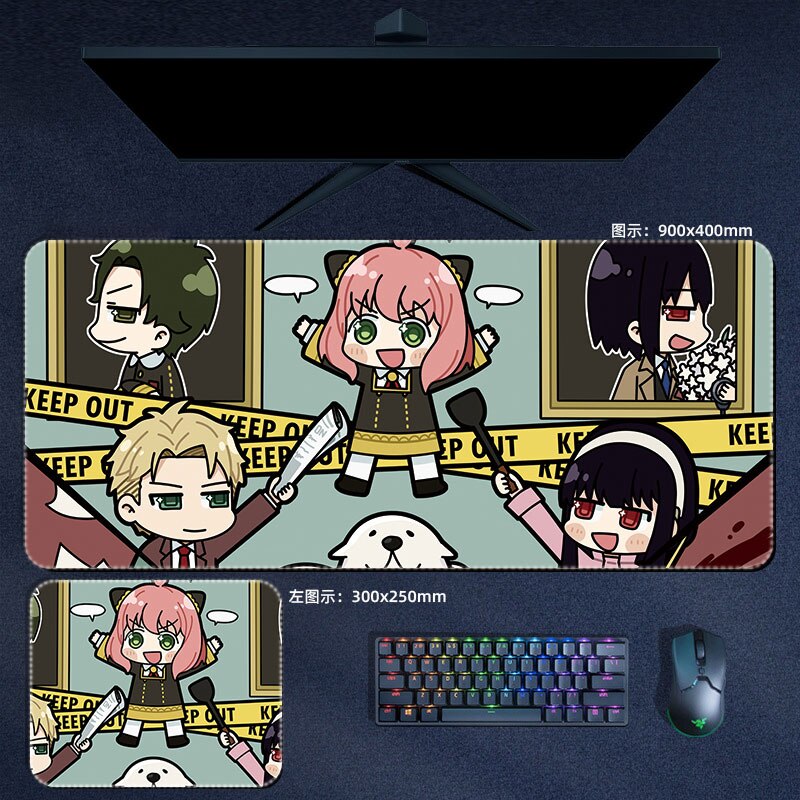 Kawaii Spy X Family Mouse Pads