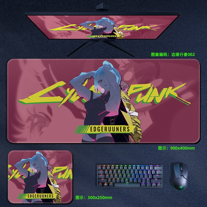 This mousepad captures the magic of Cyberpunk Edgerunners. Want more merch? We’ve got it all—check out our anime store now with free shipping!
