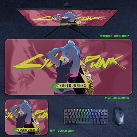 This mousepad captures the magic of Cyberpunk Edgerunners. Want more merch? We’ve got it all—check out our anime store now with free shipping!