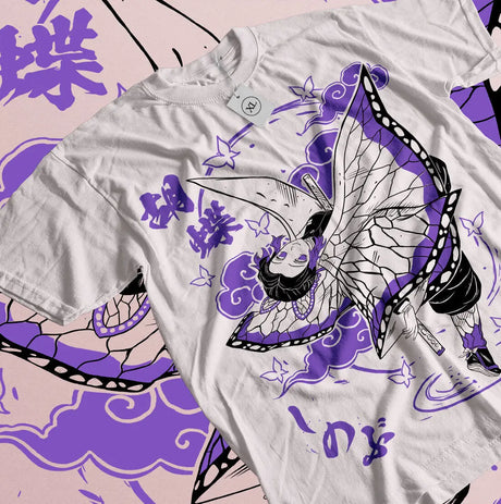 Here at Everythinganimee we have only the best anime merch! Free Global Shipping.
Immerse yourself in the enchanting world of Demon Slayer with this captivating Shinobu Kochō T-Shirt. Showcasing the graceful and deadly Shinobu, this shirt features a stunning design that highlights her butterfly motif and calm demeanor.