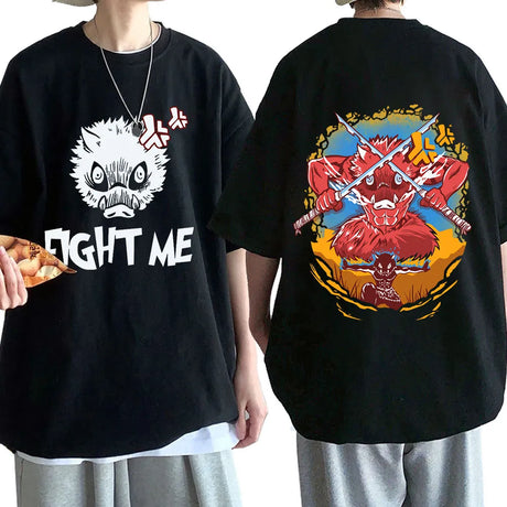 This shirt embodies the spirit of adventure in the world of Demon Slayer . If you are looking for more Demon Slayer  Merch, We have it all!| Check out all our Anime Merch now!