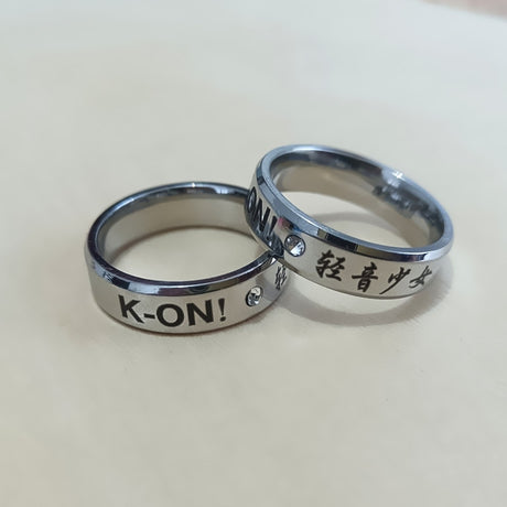 K-ON Stainless Steel Ring