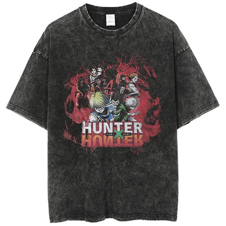 This shirt captures the magic of Hunter x Hunter. If you're looking for more Hunter x Hunter merch, we have it all! Check out our anime merch now—free shipping!