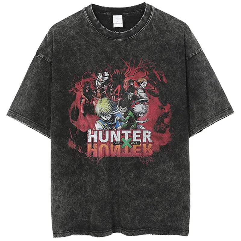 This shirt captures the magic of Hunter x Hunter. If you're looking for more Hunter x Hunter merch, we have it all! Check out our anime merch now—free shipping!
