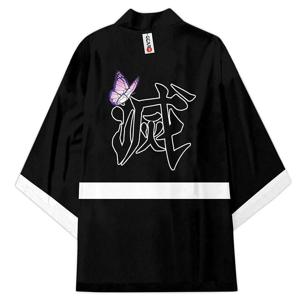 This kimonos captures the magic of Demon Slayer. If you're looking for more Demon Slayer merch, we have it all! Check out our anime merch now—free shipping!