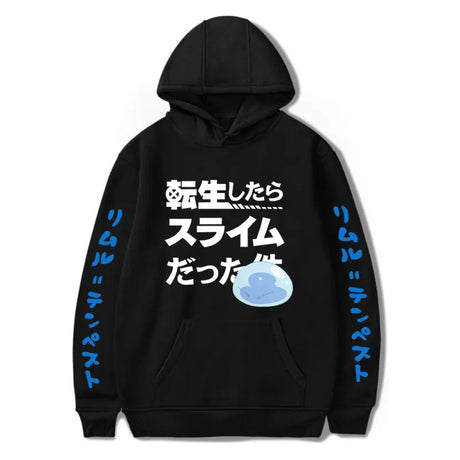 Inspired by mischievous Slime this hoodie exudes an aura of playfulness & mystery. If you are looking for more Slime Merch, We have it all! | Check out all our Anime Merch now!