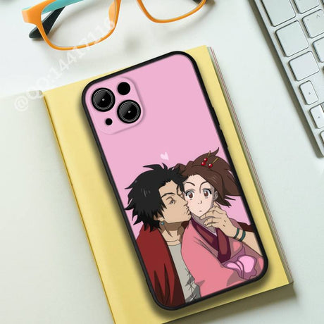 For iphone Anime Samurai Champloo Phone Case For iphone13 12 11 14 Pro Max X XR Mini XS 7 8 plus SE 2020 Full Coverage Covers, everythinganimee