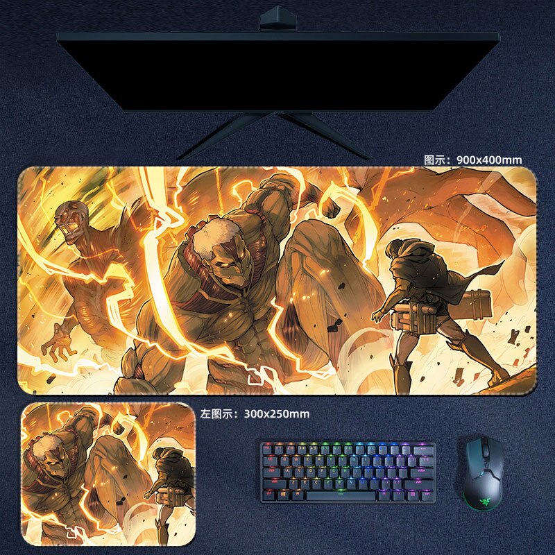 This mousepad captures the magic of  Attack On Titan. Want more Attack On Titan merch? We’ve got it all—check out our anime store now with free shipping!