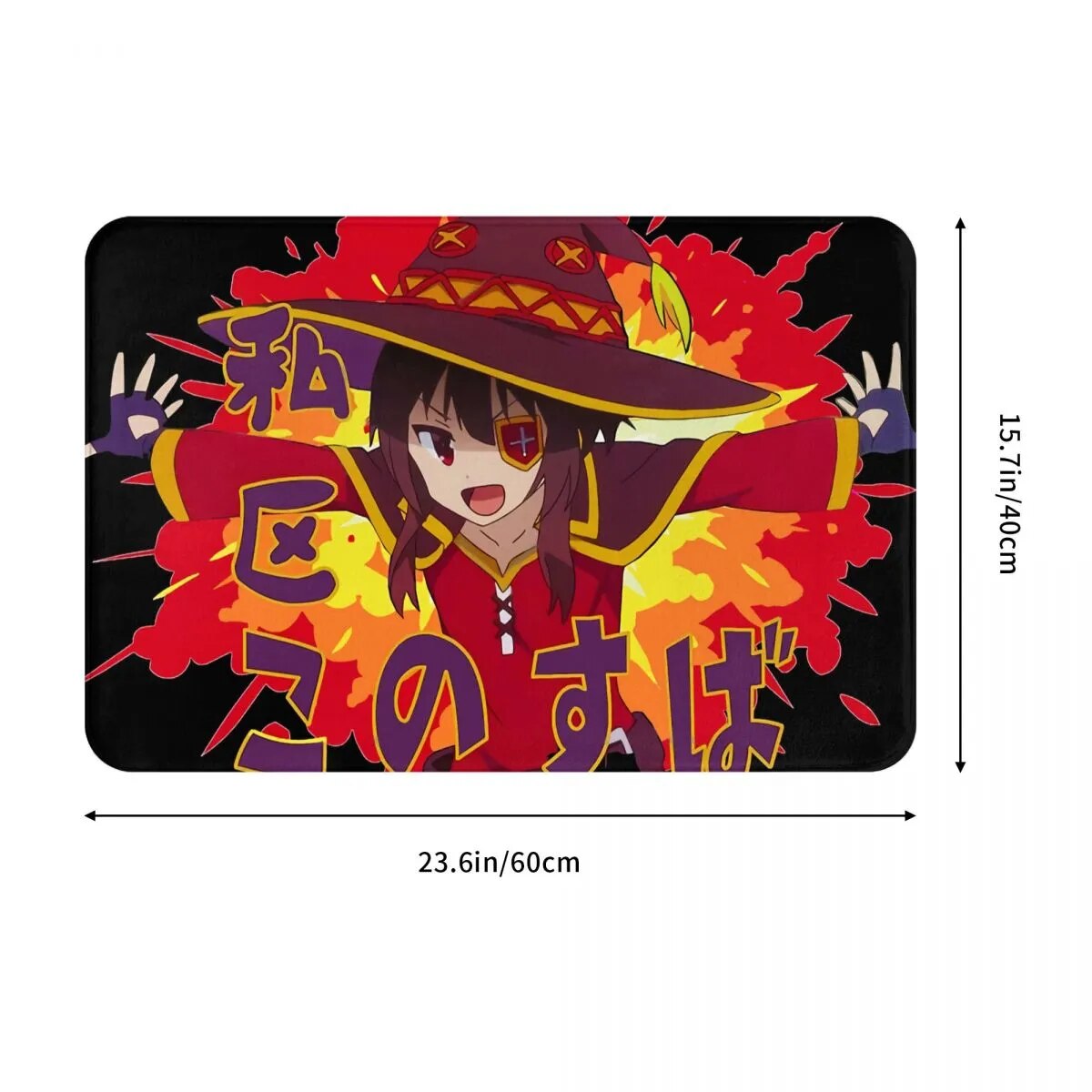 Get your very own Konosuba doormat now! Show of your love for Megumin | If you are looking for more Konosuba Merch, We have it all! | Check out all our Anime Merch now!