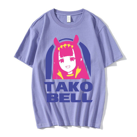 This tee captures the magic of Ninomae Ina’nis. If you're looking for more Hololive merch, we have it all! Check out our anime merch now—free shipping!