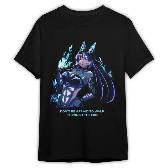Here at Everythinganimee we have the best anime shirts in the world.
Embrace your inner strength with the Spite Women's Day Tee. Showcasing an empowering character design with fiery blue accents, this tee is perfect for those who aren't afraid to face challenges head-on.