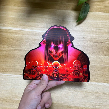This sticker captures the essence of Eren's relentless spirit & determination. If you are looking for more Attack on Titan Merch,We have it all!| Check out all our Anime Merch now!