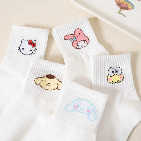 have you seen our newest socks? the Sanrio Sweet Steps - 5 Pack High-Quality Socks | Here at Everythinganimee we have the worlds best anime merch | Free Global Shipping
