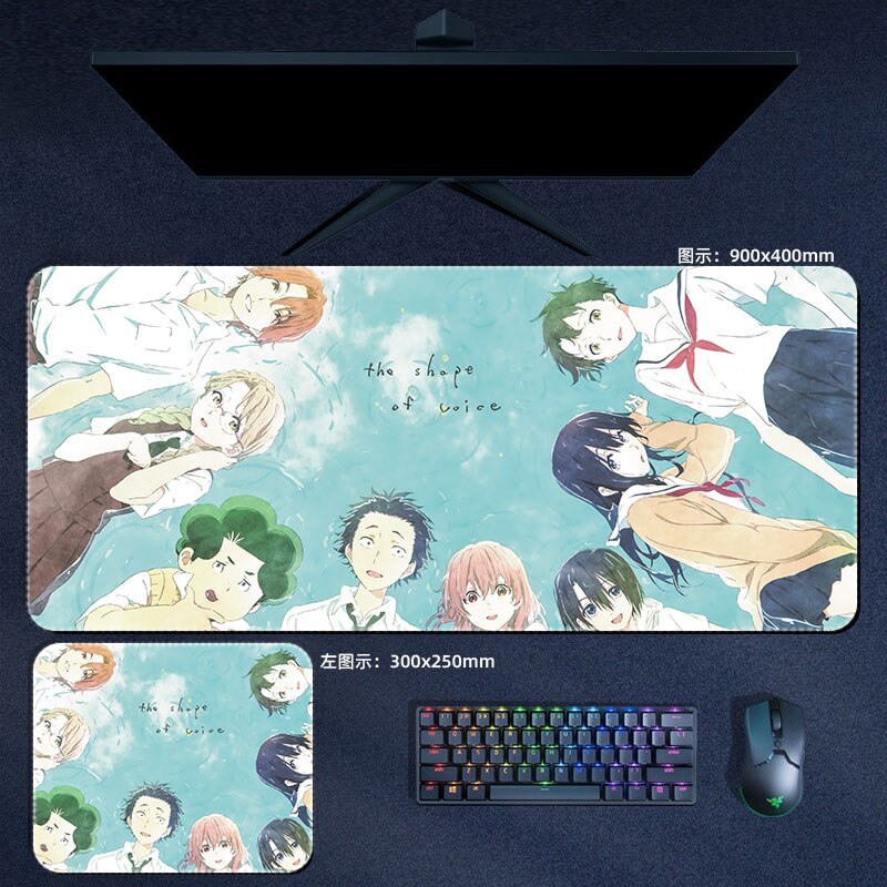 A Silent Voice Mouse Pads