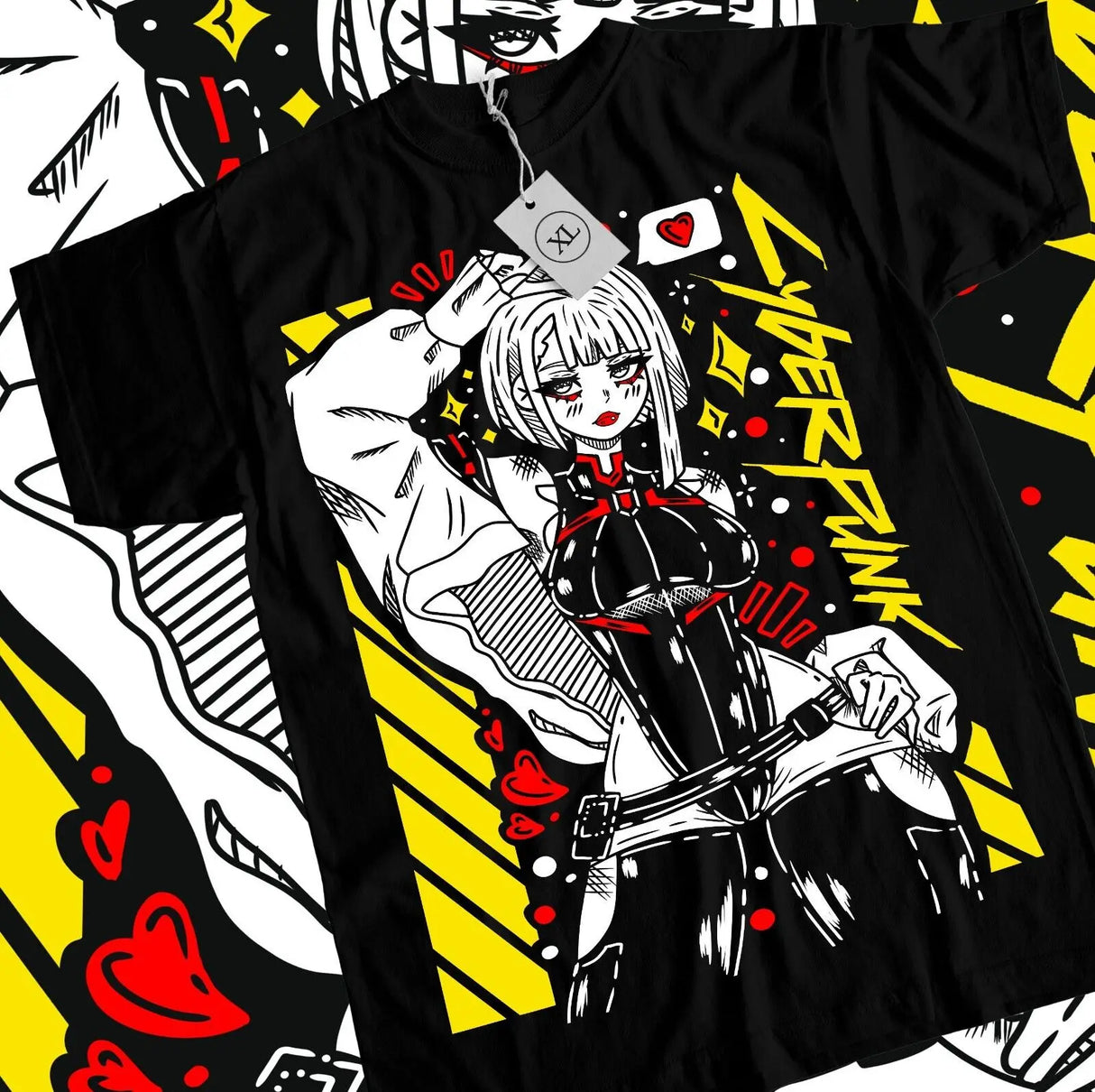 Here at Everythinganimee we have the best anime shirts in the world.
Show off your edgy side with this striking Cyberpunk Anime Vintage Tee.